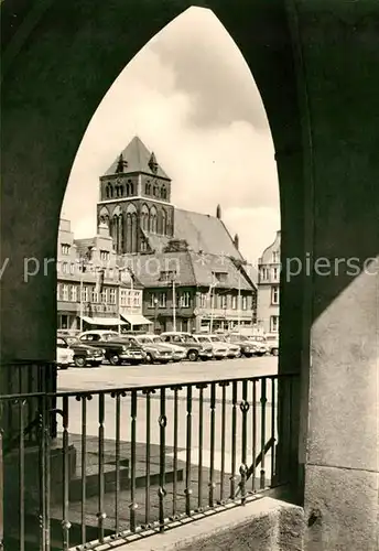 AK / Ansichtskarte Greifswald Platz der Freundschaft