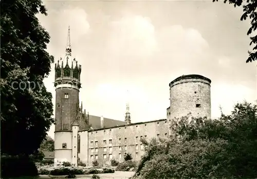 AK / Ansichtskarte Wittenberg Lutherstadt Schloss Schlosskirche Kat. Wittenberg