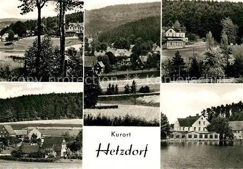 AK / Ansichtskarte Hetzdorf Halsbruecke Panoramen Kat. Halsbruecke