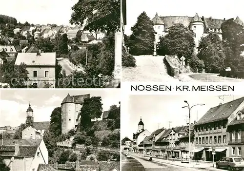 AK / Ansichtskarte Nossen Stadtansichten Burg Kat. Nossen
