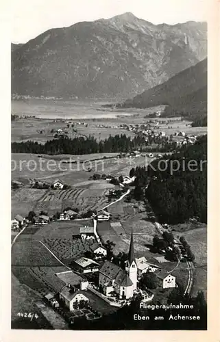 AK / Ansichtskarte Eben Achensee Fliegeraufnahme Kat. Eben am Achensee