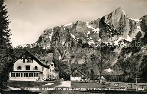 AK / Ansichtskarte Ilgen Sankt Hotel Bodenbauer Hochschwab Kat. Sankt Ilgen