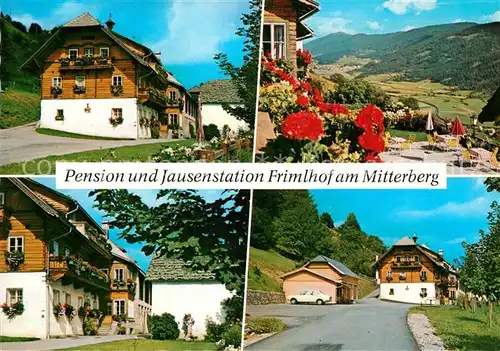 AK / Ansichtskarte Unternberg Salzburg Pension Jausenstation Frimlhof am Mitterberg  Kat. Unternberg