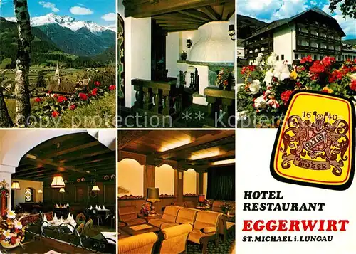 AK / Ansichtskarte St Michael Lungau Hotel Restaurant Eggerwirt 