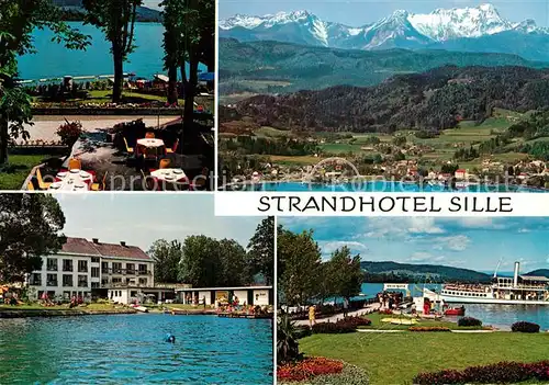 AK / Ansichtskarte Reifnitz Woerthersee Strandhotel Sille  Kat. Maria Woerth