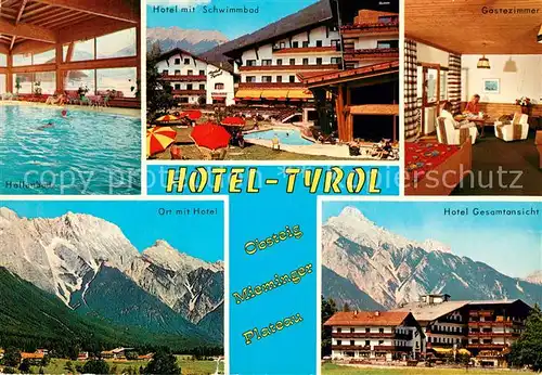 AK / Ansichtskarte Obsteig Tirol Hotel Tyrol  Kat. Obsteig