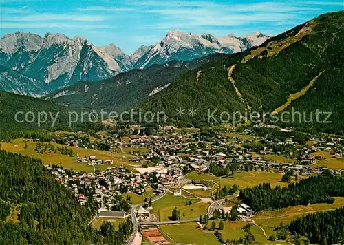 AK / Ansichtskarte Seefeld Tirol Karwendelgebirge Fliegeraufnahme Kat. Seefeld in Tirol