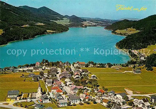 AK / Ansichtskarte Fuschl See Salzkammergut Fliegeraufnahme Kat. Fuschl am See