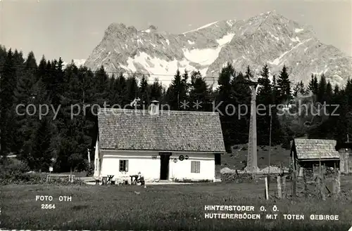AK / Ansichtskarte Hinterstoder Hutererboeden Totes Gebirge Kat. Hinterstoder
