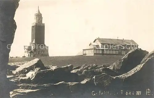 AK / Ansichtskarte Feldberg Taunus Aussichtsturm Gaststaette  Kat. Schmitten