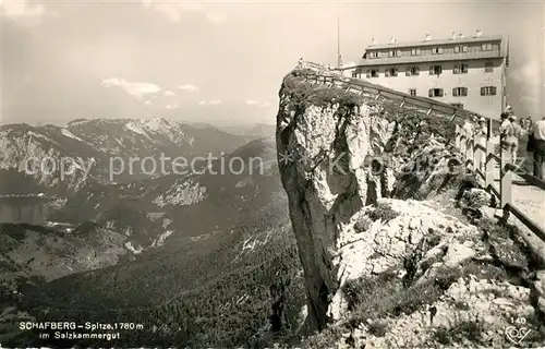 AK / Ansichtskarte Schafberg Salzkammergut Spitze Kat. St Wolfgang am Wolfgangsee