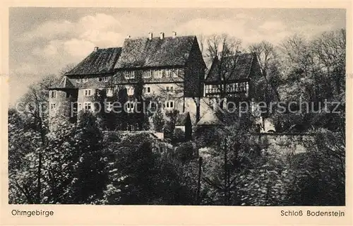 AK / Ansichtskarte Wintzingerode Schloss Bodenstein  Kat. Leinefelde Worbis
