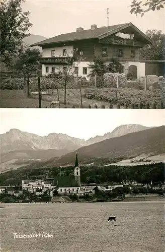 AK / Ansichtskarte Teisendorf Oberbayern Kirche Panorama Kat. Teisendorf