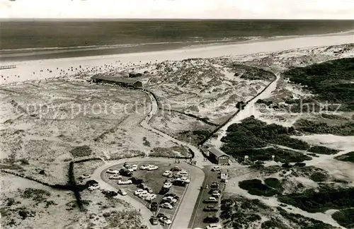 AK / Ansichtskarte Norderney Nordseebad Fliegeraufnahme Weisse Duene Kat. Norderney