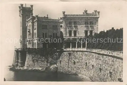 AK / Ansichtskarte Grignano Schloss Miramar