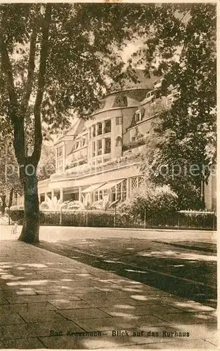 AK / Ansichtskarte Bad Kreuznach Kurhaus Kat. Bad Kreuznach