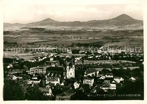 AK / Ansichtskarte Mariaschein Tschechien Panorama Wallfahrtsort Kat. Bohosudov