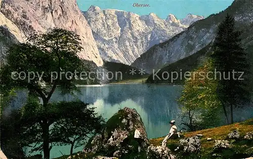 AK / Ansichtskarte Wien Obersee Kat. Wien