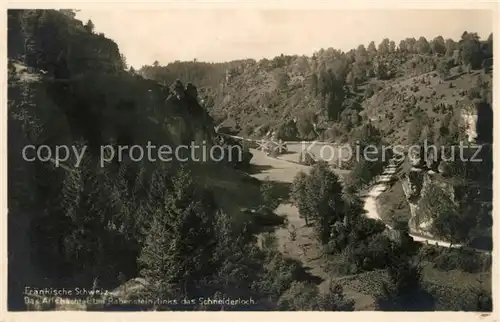 AK / Ansichtskarte Fraenkische Schweiz Ailsbachtal bei Rabenstein Kat. Pottenstein