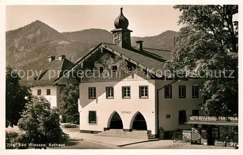 AK / Ansichtskarte Bad Wiessee Rathaus Kat. Bad Wiessee