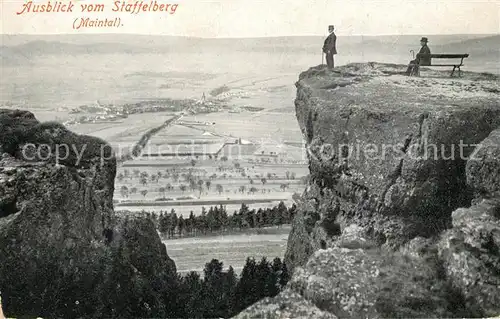 AK / Ansichtskarte Staffelberg mit Maintal Kat. Bad Staffelstein