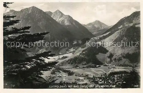 AK / Ansichtskarte Bad Oberdorf Luitpoldbad Kat. Bad Hindelang