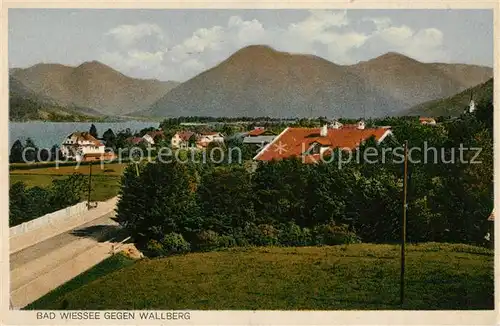 AK / Ansichtskarte Bad Wiessee gegen Wallberg Kat. Bad Wiessee