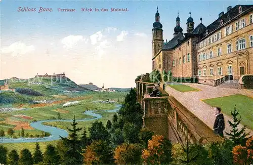 AK / Ansichtskarte Schloss Banz mit Maintal Kat. Bad Staffelstein