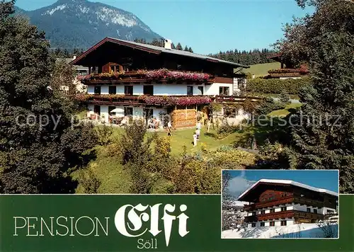 AK / Ansichtskarte Soell Tirol Pension Elfi