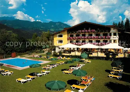AK / Ansichtskarte St Johann Tirol Hotel Berghof Schwimmbad Kat. St. Johann in Tirol
