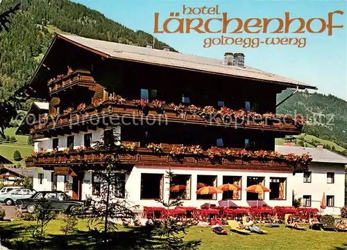 AK / Ansichtskarte Weng Goldegg Hotel Laerchenhof
