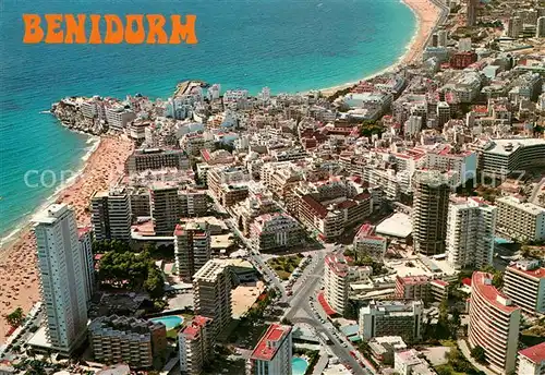 AK / Ansichtskarte Benidorm Fliegeraufnahme Kat. Costa Blanca Spanien