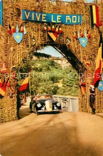 AK / Ansichtskarte Congo Belge Voyage du Roi au Congo 1955 Kat. Afrika