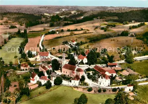 AK / Ansichtskarte Campsegret Vue aerienne du Bourg Kat. Campsegret