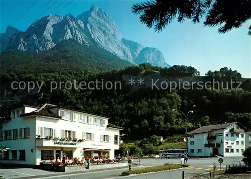 AK / Ansichtskarte Sargans Hotel Sarganserhof Hotel Franz Anton Kat. Sargans