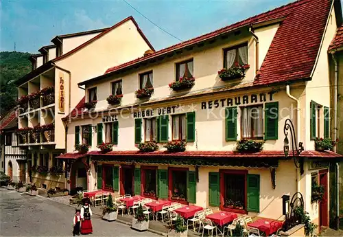 AK / Ansichtskarte Kaysersberg Haut Rhin Hotel Restaurant Arbre Vert Kat. Kaysersberg