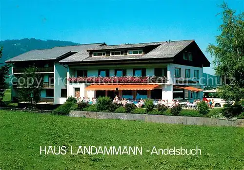AK / Ansichtskarte Andelsbuch Vorarlberg Haus Landammann Kat. Andelsbuch