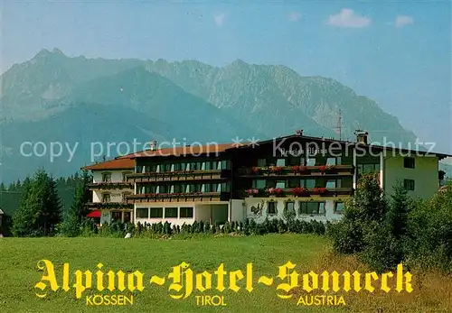 AK / Ansichtskarte Koessen Tirol Alpina Hotel Sonneck Kat. Koessen