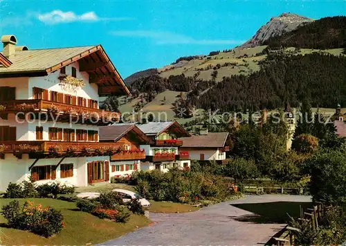 AK / Ansichtskarte Kitzbuehel Tirol Pension Toni Sailer Kat. Kitzbuehel