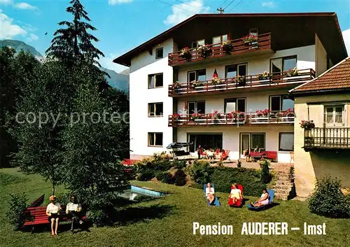 AK / Ansichtskarte Imst Tirol Pension Auderer Kat. Imst