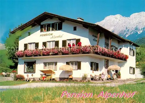 AK / Ansichtskarte Telfs Tirol Pension Alpenhof