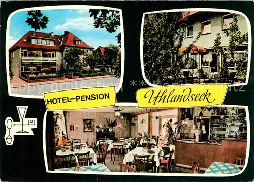 AK / Ansichtskarte Bad Nauheim Hotel Pension Uhlandseck Kat. Bad Nauheim