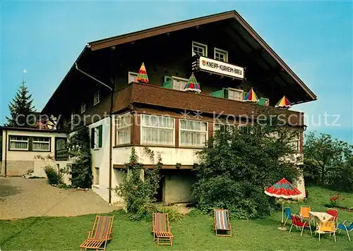 AK / Ansichtskarte Scheidegg Allgaeu Kneipp Kurheim Breu Kat. Scheidegg