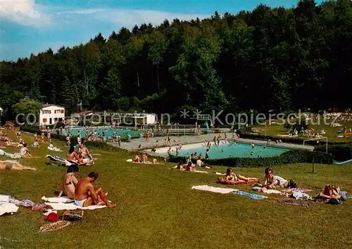 AK / Ansichtskarte Waldmichelbach Waldschwimmbad Kat. Wald Michelbach