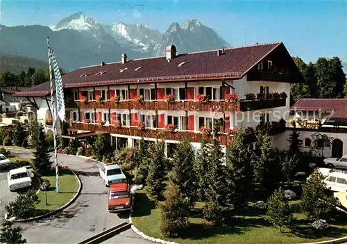 AK / Ansichtskarte Garmisch Partenkirchen Haus Obermuehle Kat. Garmisch Partenkirchen