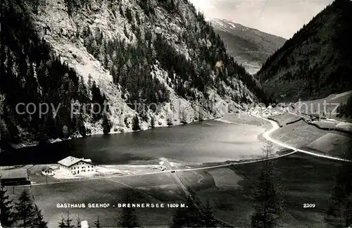 AK / Ansichtskarte Brennersee Gasthaus Seehof Kat. Tannheim