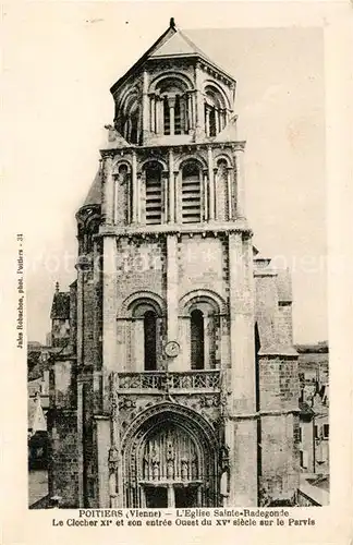 AK / Ansichtskarte Poitiers Vienne Sainte Radegonde  Kat. Poitiers