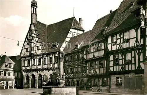 AK / Ansichtskarte Forchheim Oberfranken Rathaus Kat. Forchheim