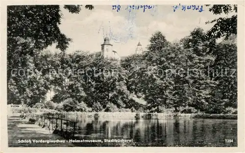 AK / Ansichtskarte Glauchau Schloss Vorderglauchau Kat. Glauchau