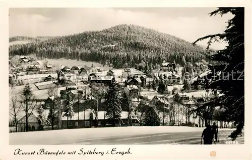 AK / Ansichtskarte Baerenfels Erzgebirge Spitzberg  Kat. Altenberg